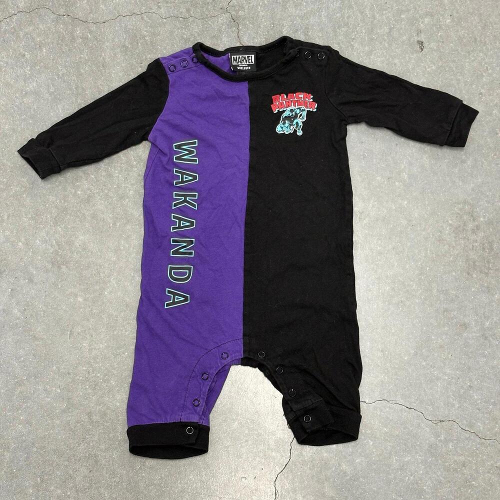 Box Lunch Baby Marvel Black Panther Bodysuit